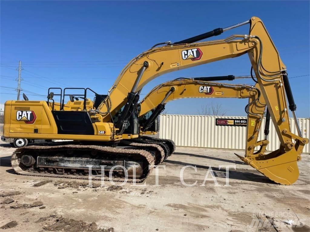 CAT 340 12 TC حفارات زحافة