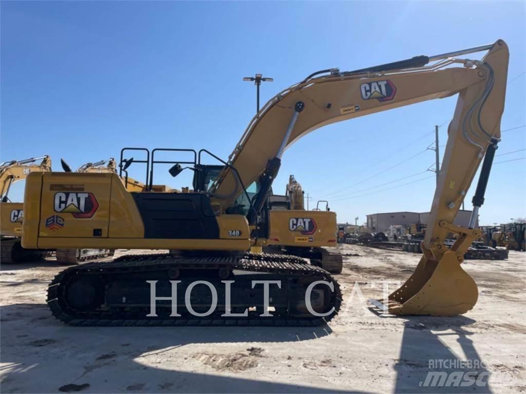 CAT 340 12 TC حفارات زحافة