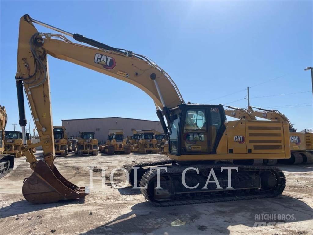 CAT 340 12 TC حفارات زحافة