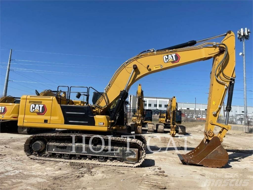 CAT 340 12 TC حفارات زحافة