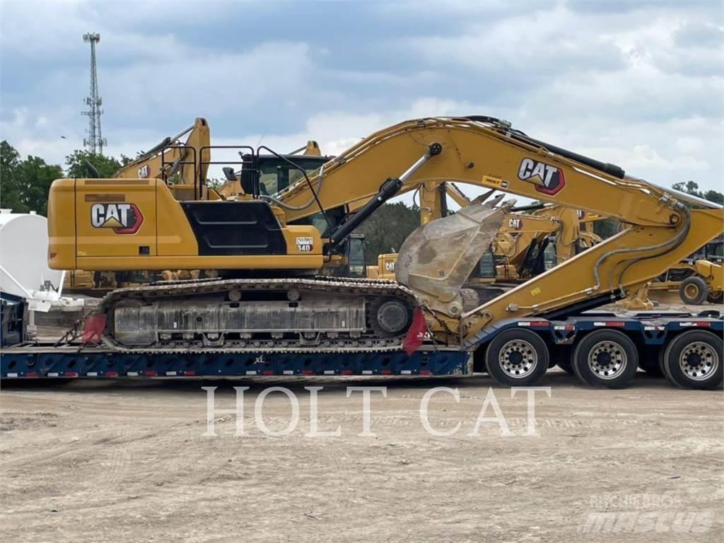 CAT 340 12 TC حفارات زحافة
