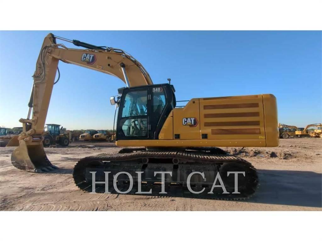 CAT 340 12 TC حفارات زحافة