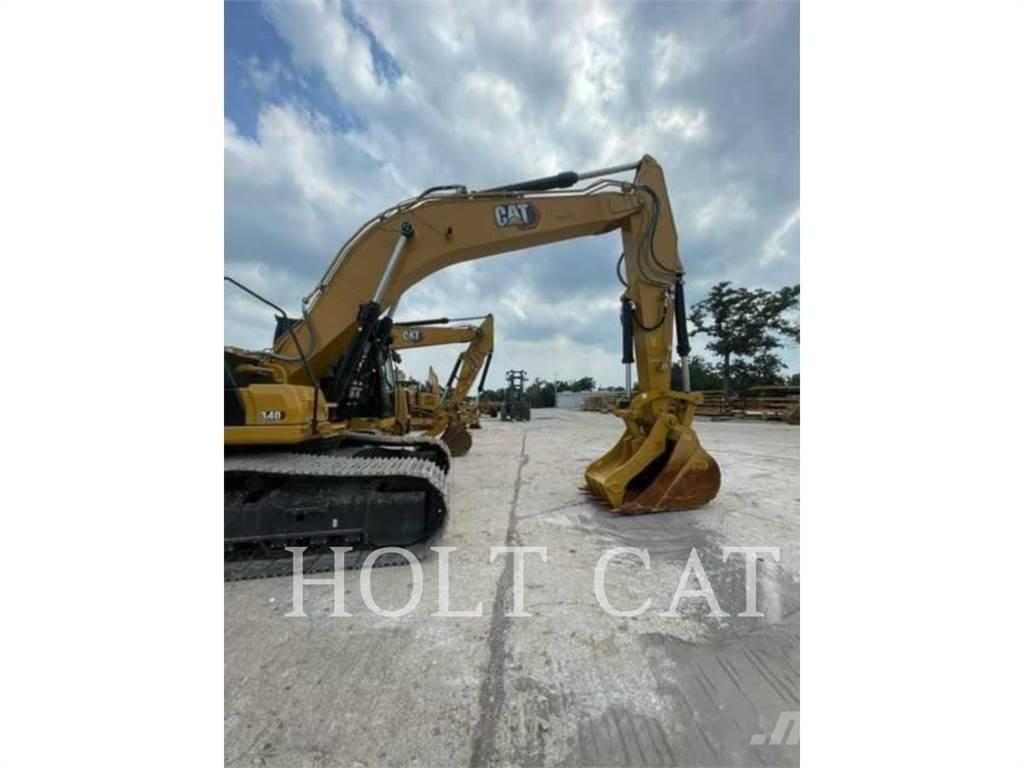 CAT 340 12 TC حفارات زحافة