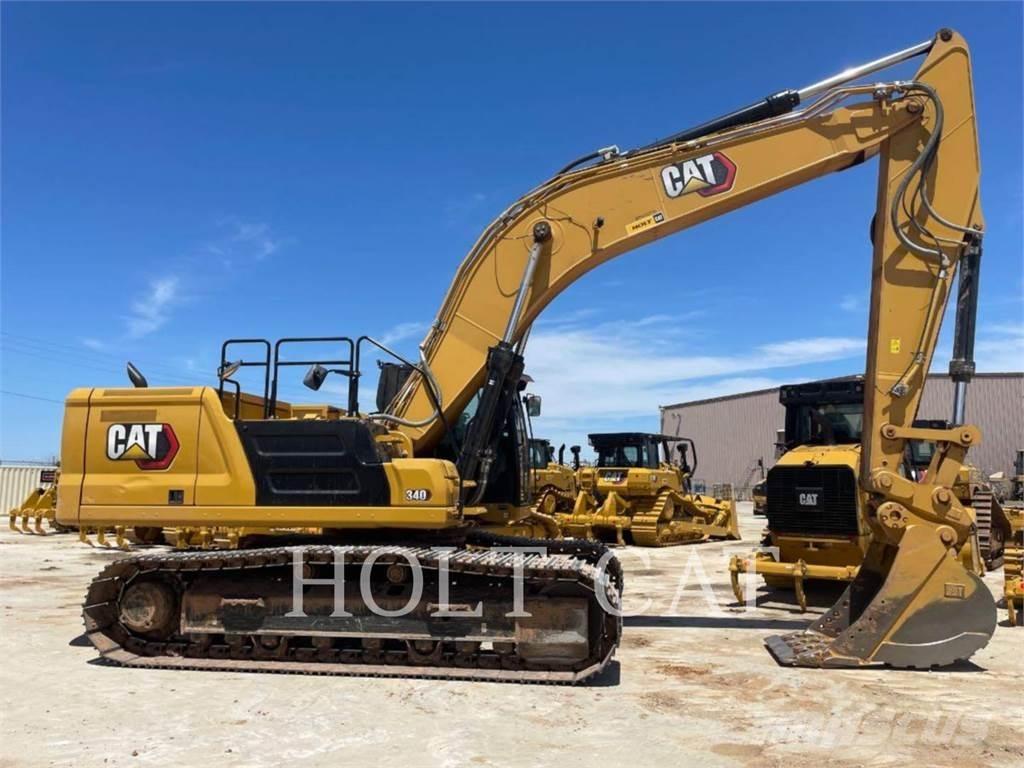CAT 340 12 TC حفارات زحافة