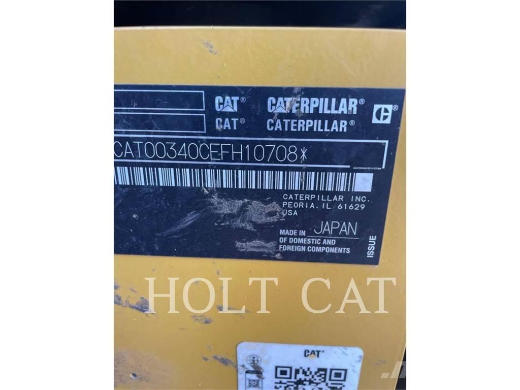 CAT 340 12 TC حفارات زحافة