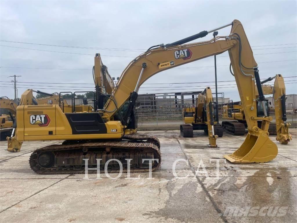 CAT 340 12 TC حفارات زحافة