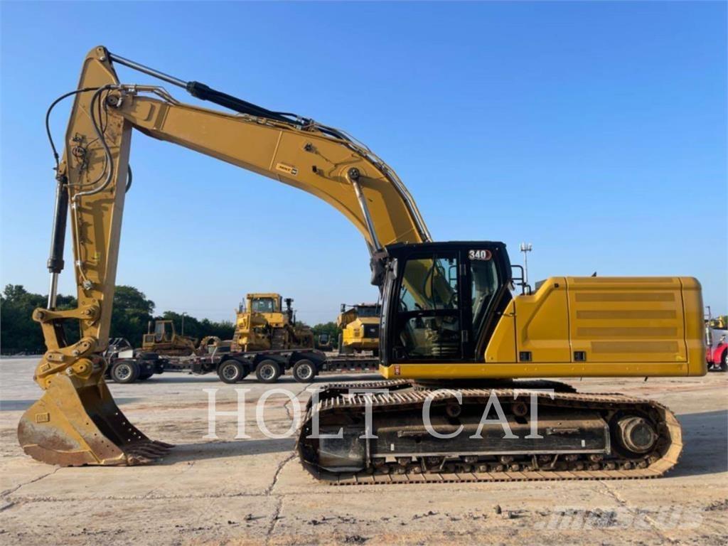 CAT 340 12 TC حفارات زحافة