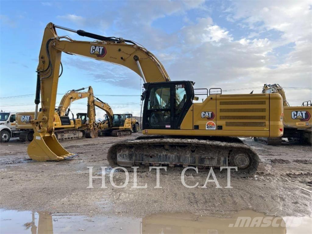 CAT 340 12 TC حفارات زحافة