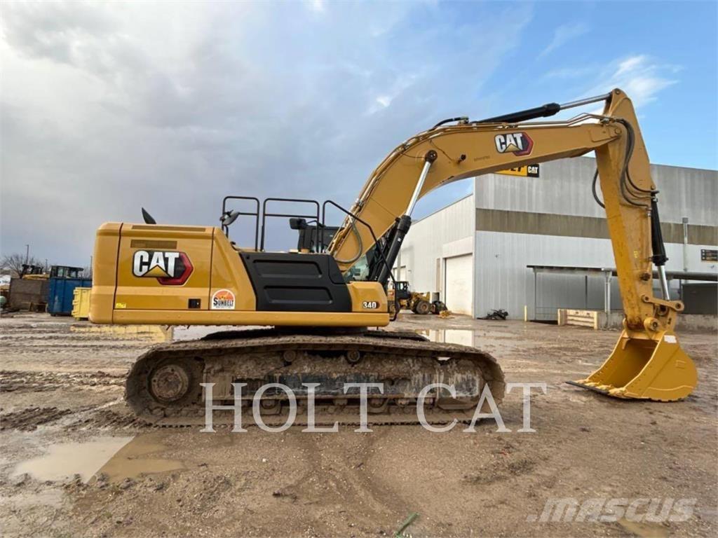 CAT 340 12 TC حفارات زحافة