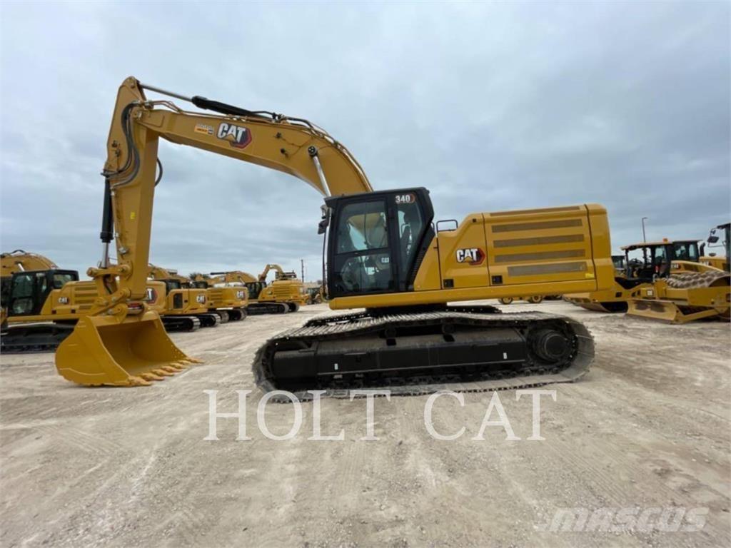 CAT 340 12 TC حفارات زحافة