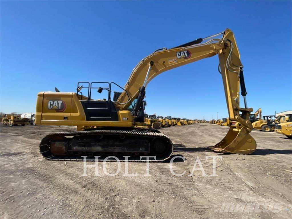 CAT 340 12 TC حفارات زحافة