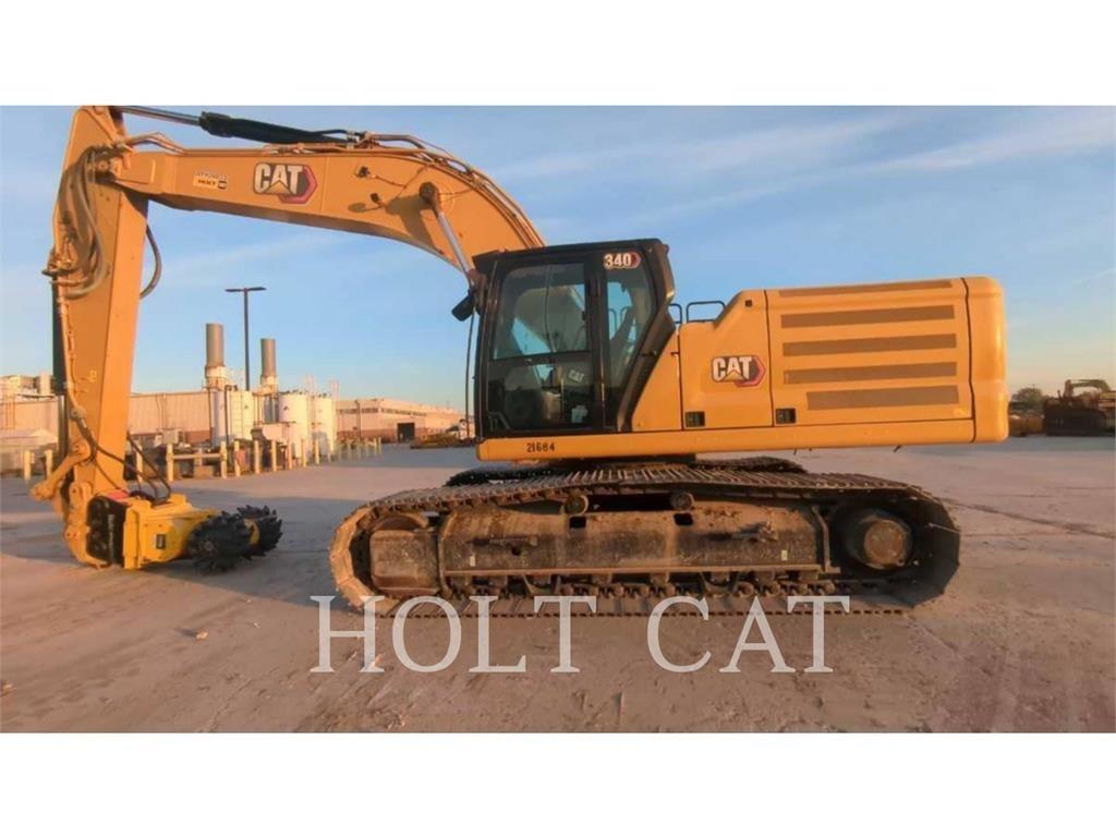 CAT 340 12 TC حفارات زحافة