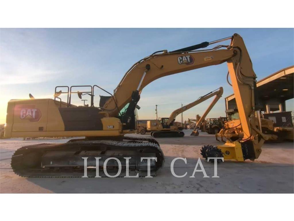 CAT 340 12 TC حفارات زحافة