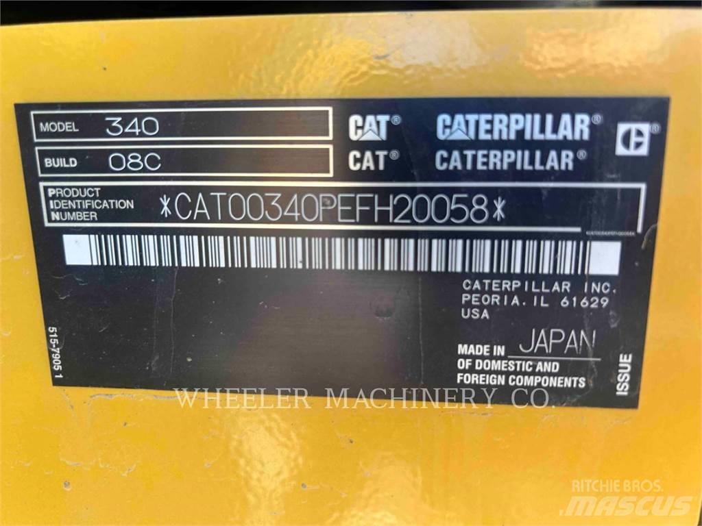 CAT 340 CF حفارات زحافة
