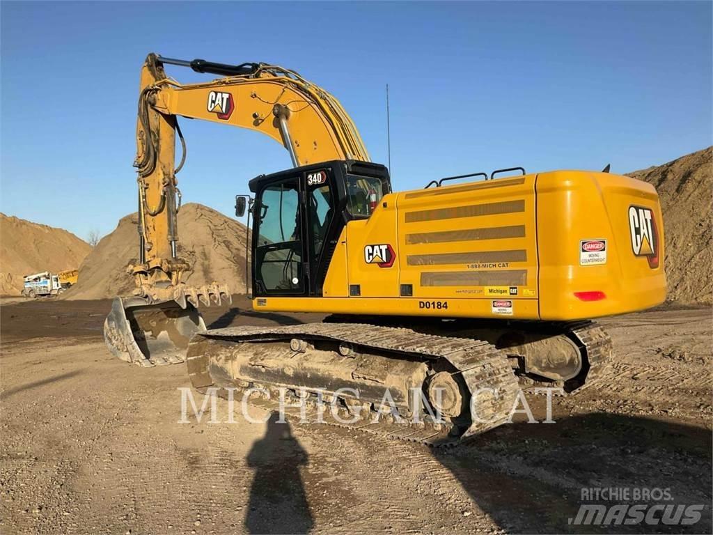 CAT 340 PTZ1+ حفارات زحافة