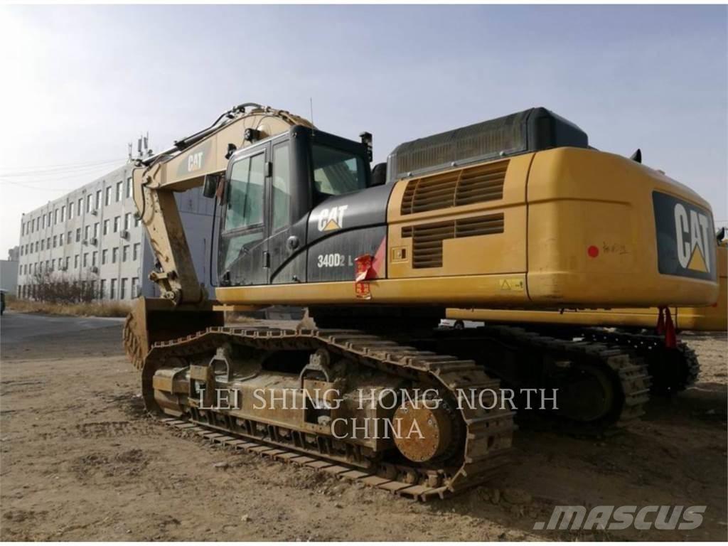 CAT 340D2L حفارات زحافة