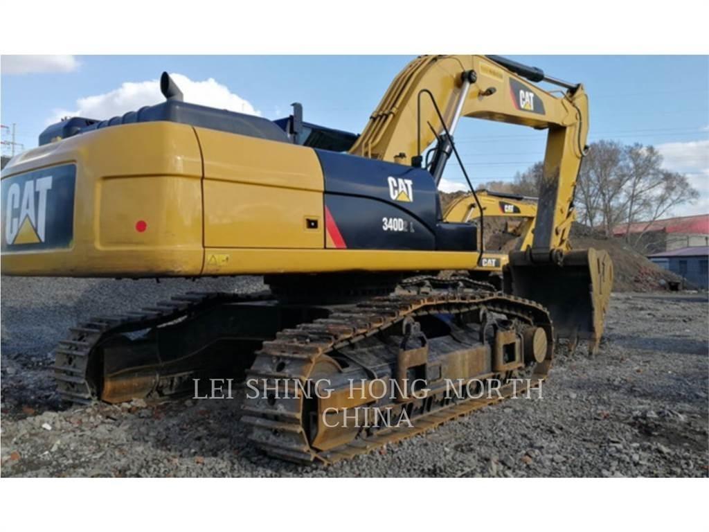 CAT 340D2L حفارات زحافة
