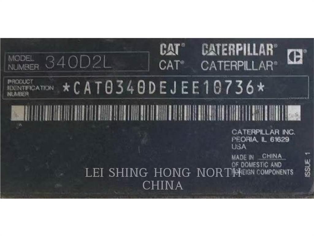 CAT 340D2L حفارات زحافة