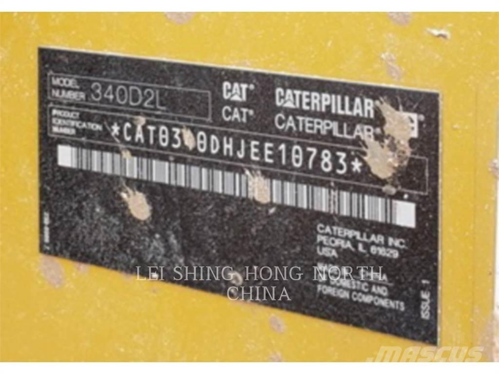 CAT 340D2L حفارات زحافة