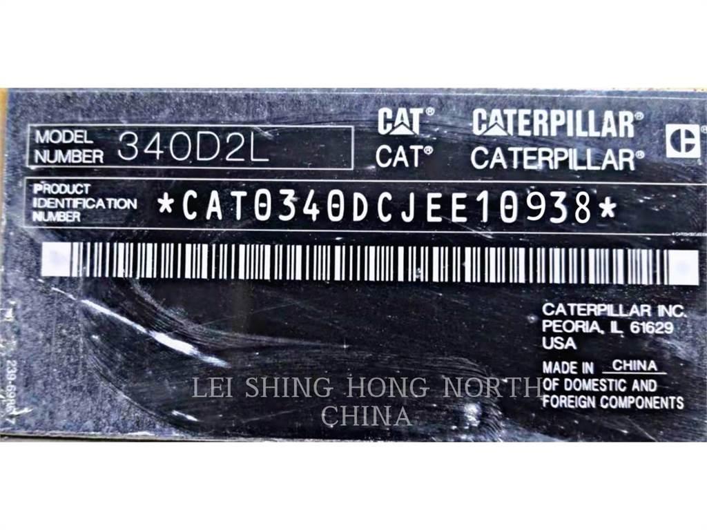 CAT 340D2L حفارات زحافة
