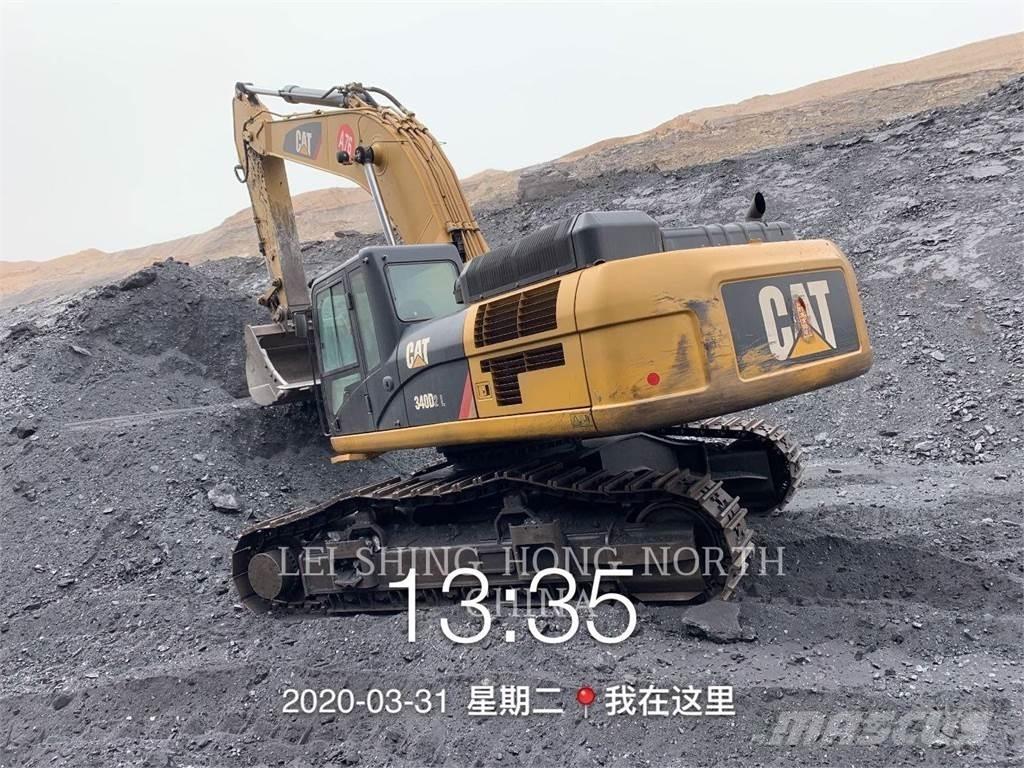CAT 340D2L حفارات زحافة
