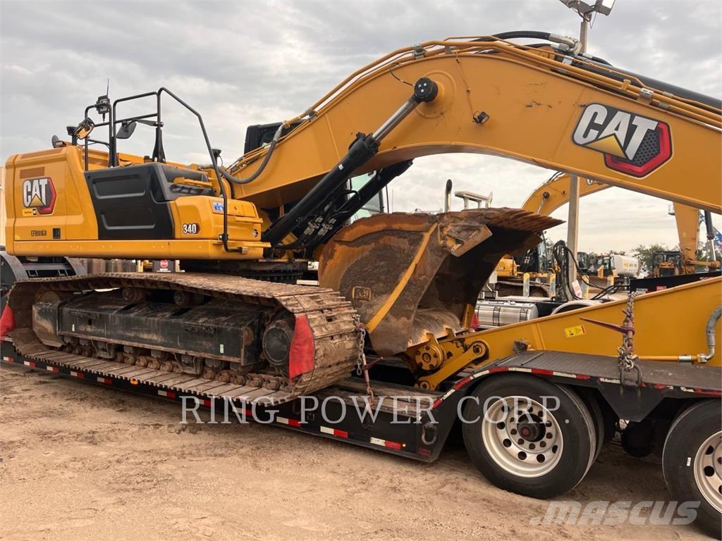 CAT 340EW حفارات زحافة