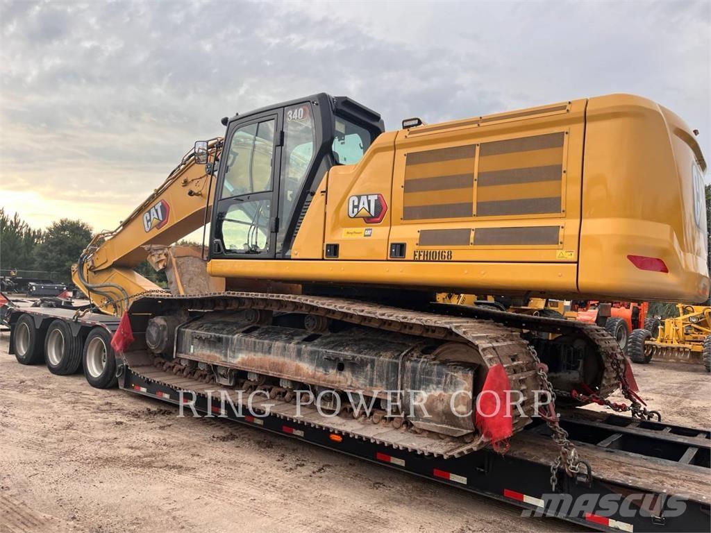 CAT 340EW حفارات زحافة