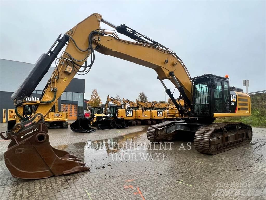 CAT 340F حفارات زحافة