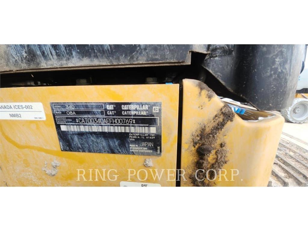 CAT 340TC حفارات زحافة