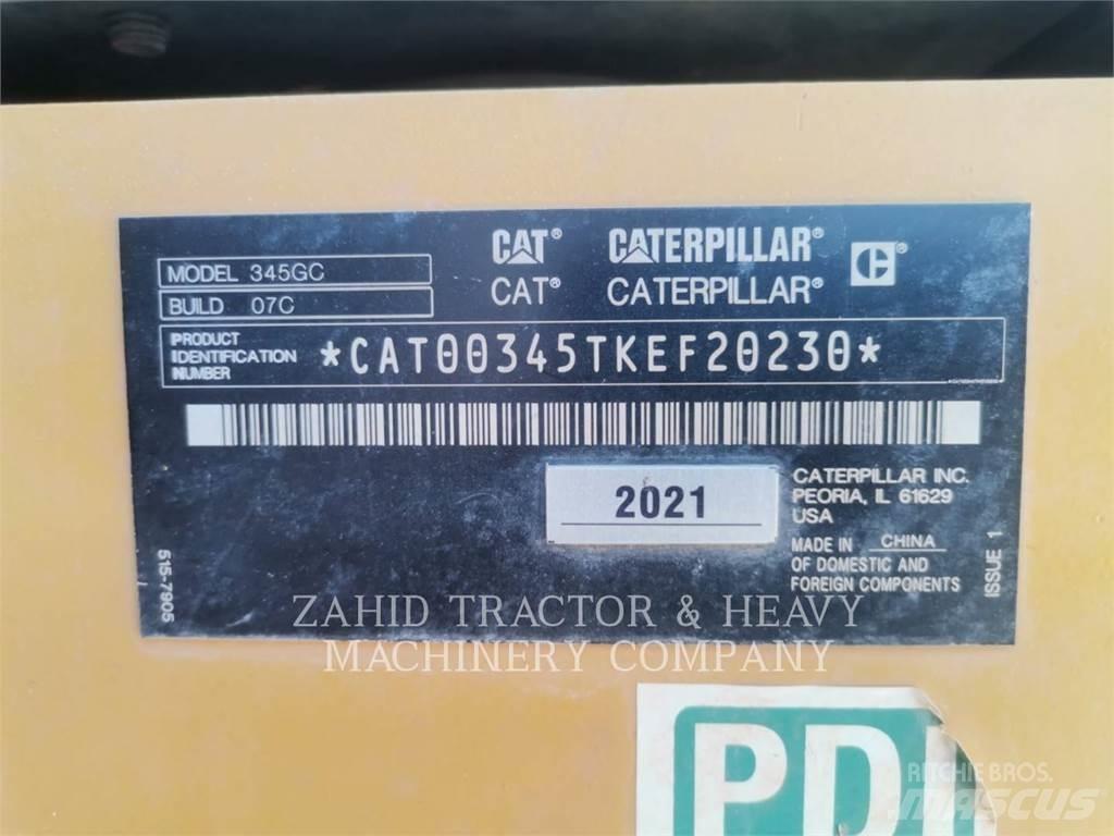 CAT 345-07GC حفارات زحافة