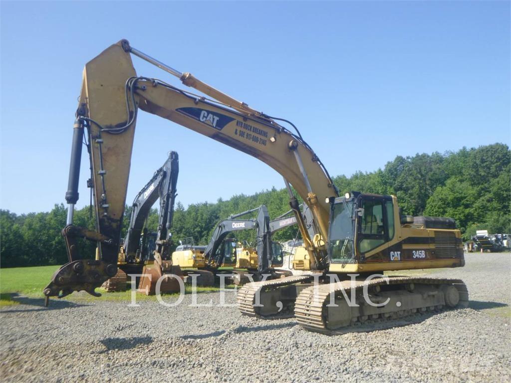 CAT 345BIIL حفارات زحافة