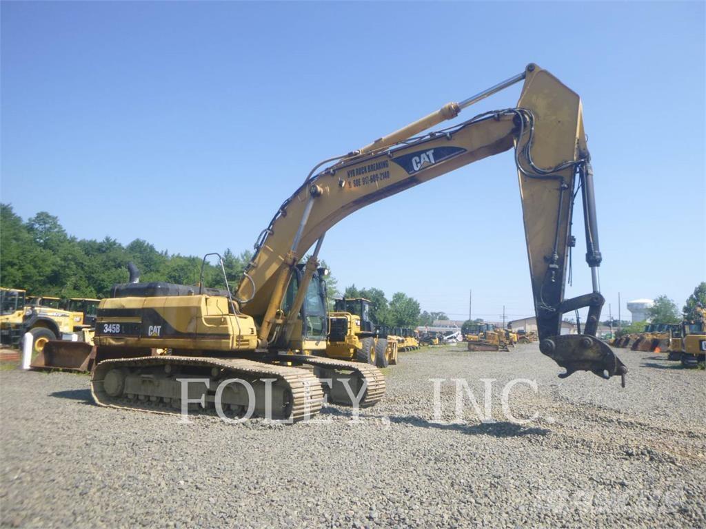 CAT 345BIIL حفارات زحافة