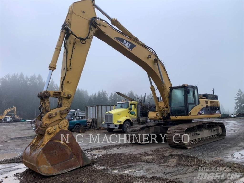 CAT 345C L حفارات زحافة