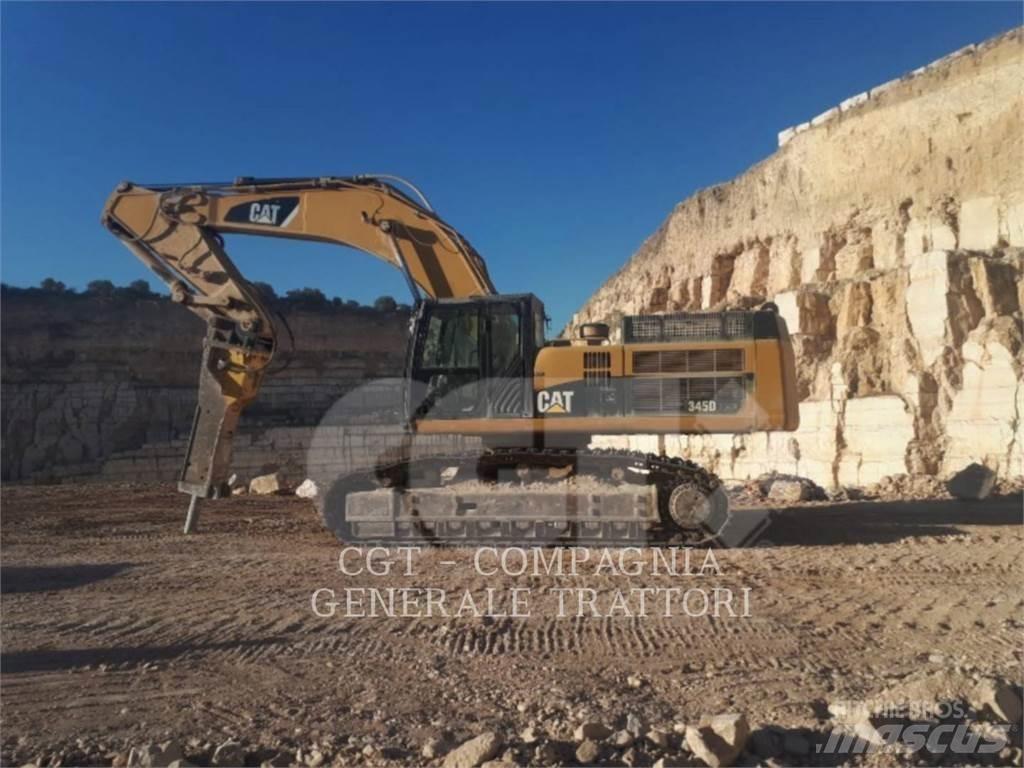 CAT 345D حفارات زحافة