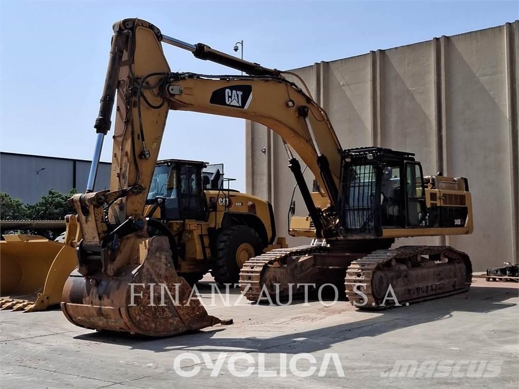 CAT 345D حفارات زحافة