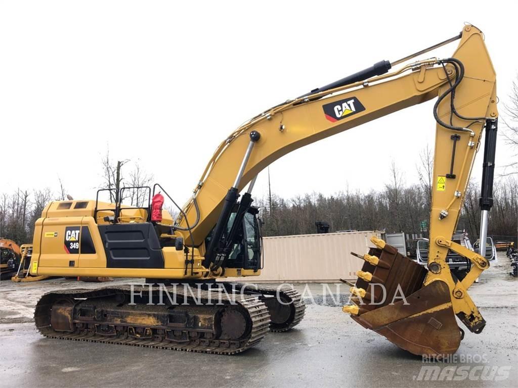 CAT 349-07 حفارات زحافة