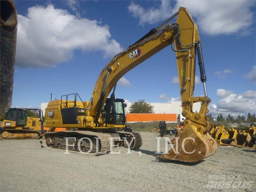 CAT 349-07 حفارات زحافة