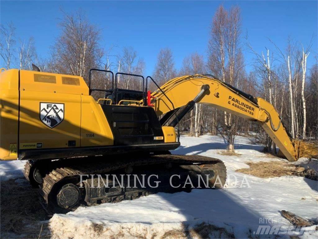 CAT 349-07 حفارات زحافة