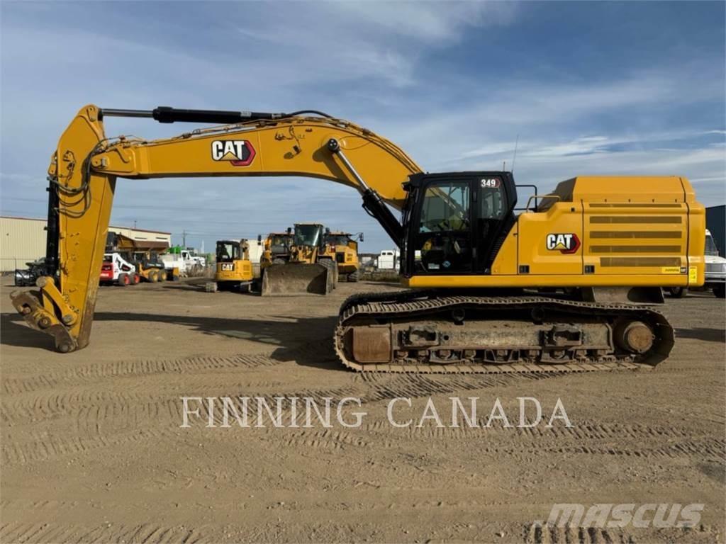 CAT 349-07 حفارات زحافة