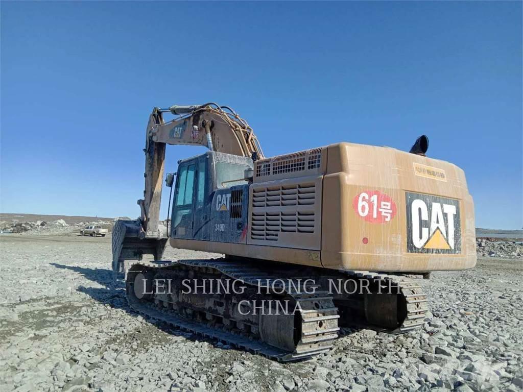 CAT 349D2 حفارات زحافة