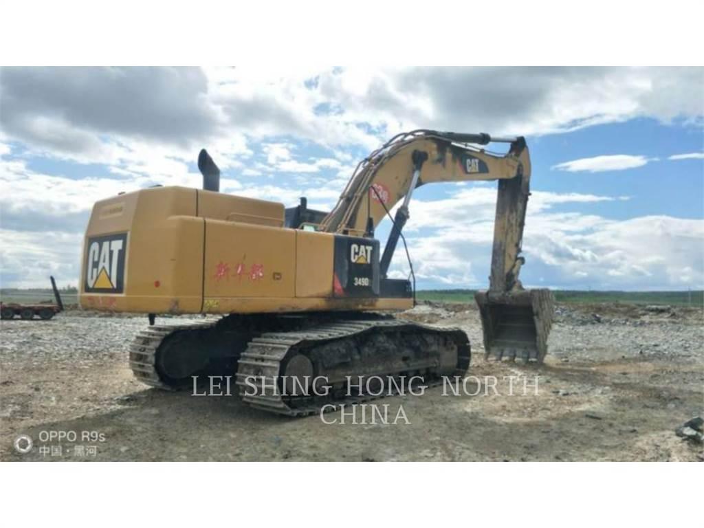 CAT 349D2 حفارات زحافة
