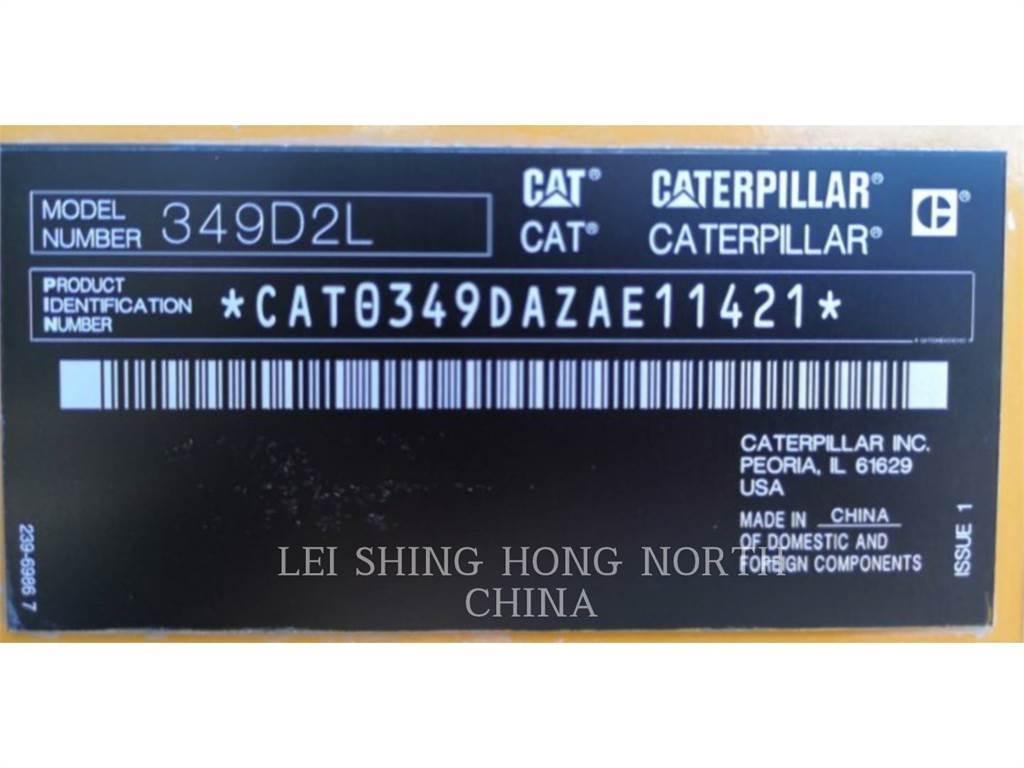 CAT 349D2L حفارات زحافة