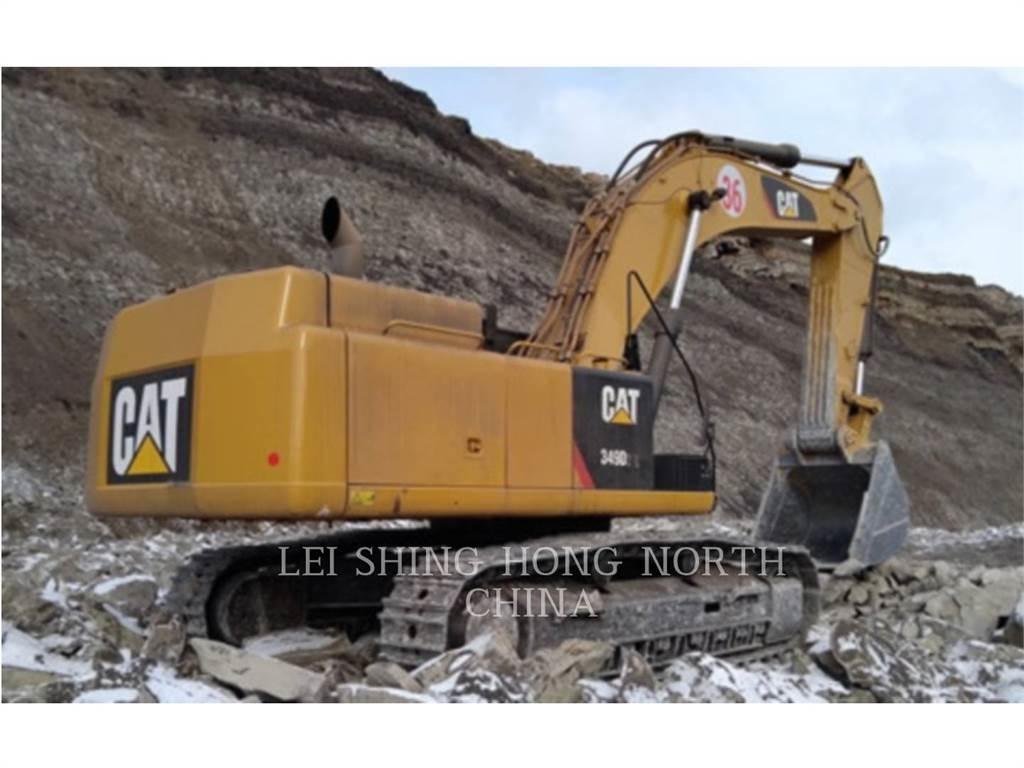 CAT 349D2L حفارات زحافة