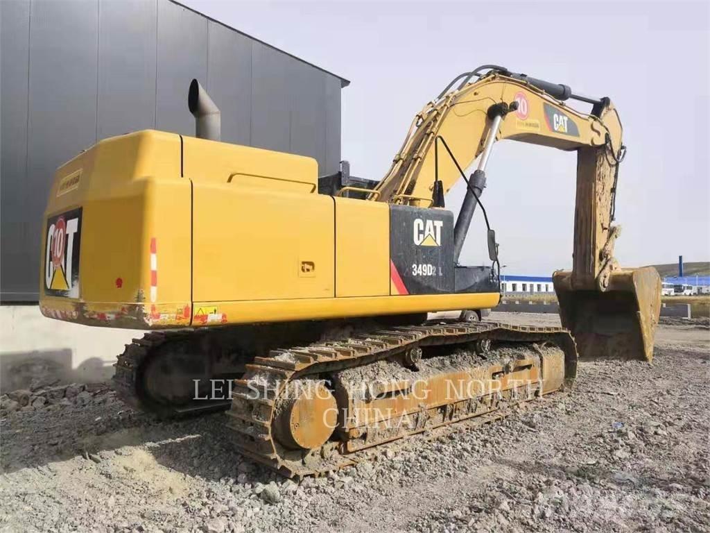 CAT 349D2L حفارات زحافة