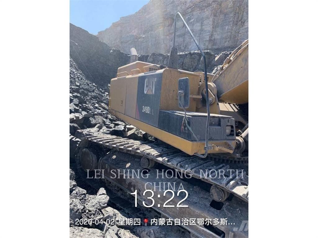 CAT 349D2L حفارات زحافة
