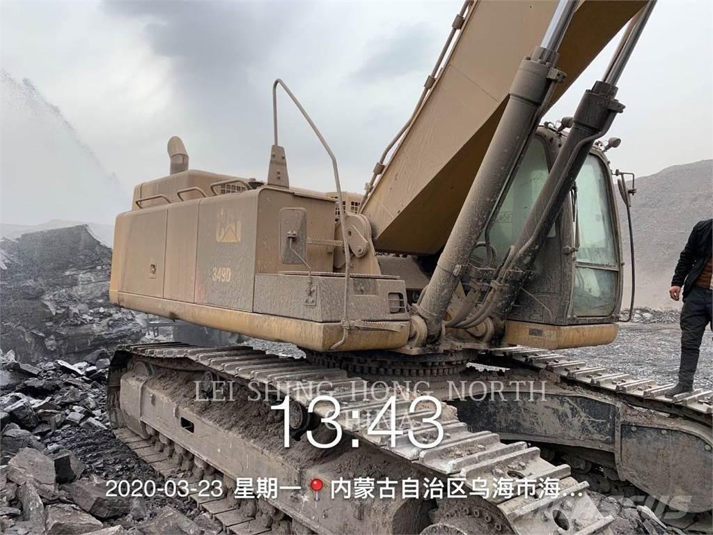 CAT 349D2L حفارات زحافة