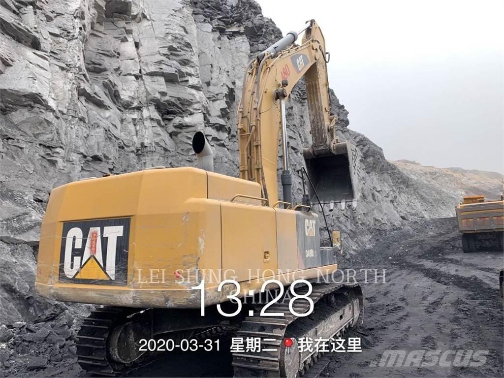 CAT 349D2L حفارات زحافة