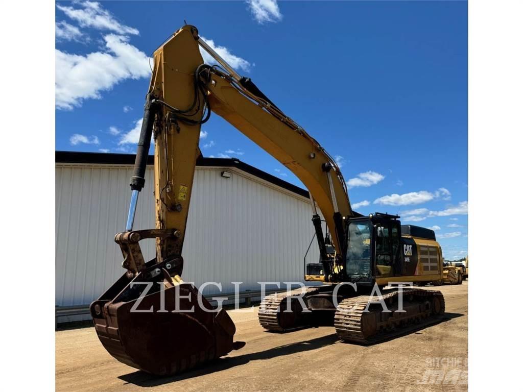 CAT 349E حفارات زحافة