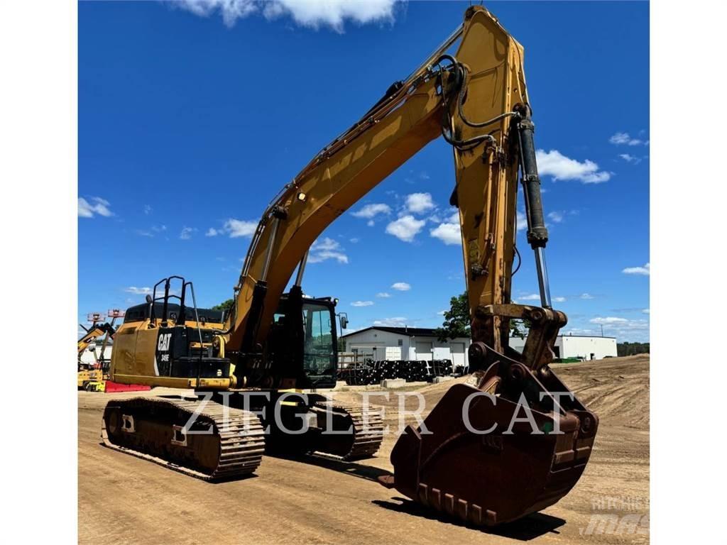 CAT 349E حفارات زحافة