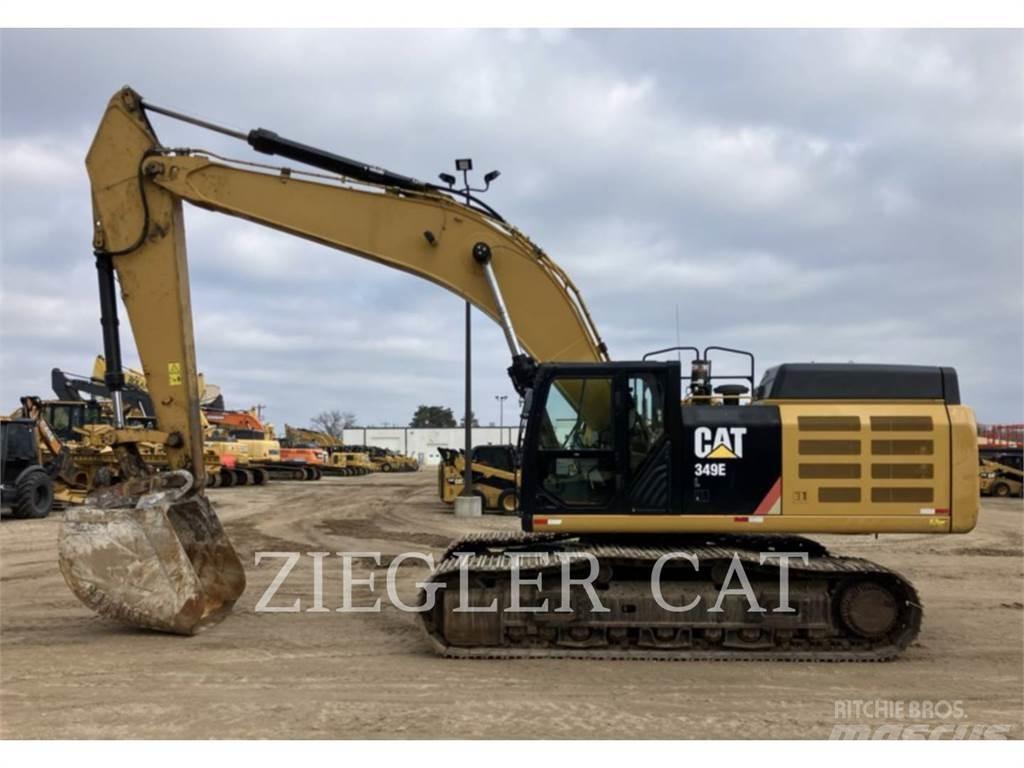 CAT 349E حفارات زحافة